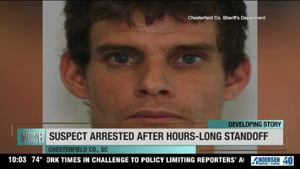 Suspect Arrested After Hours Long Standoff