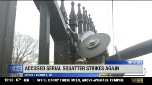 Accused Serial Squatter Strikes Again