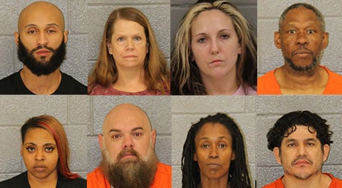 Mecklenburg County Mugshots March 8th