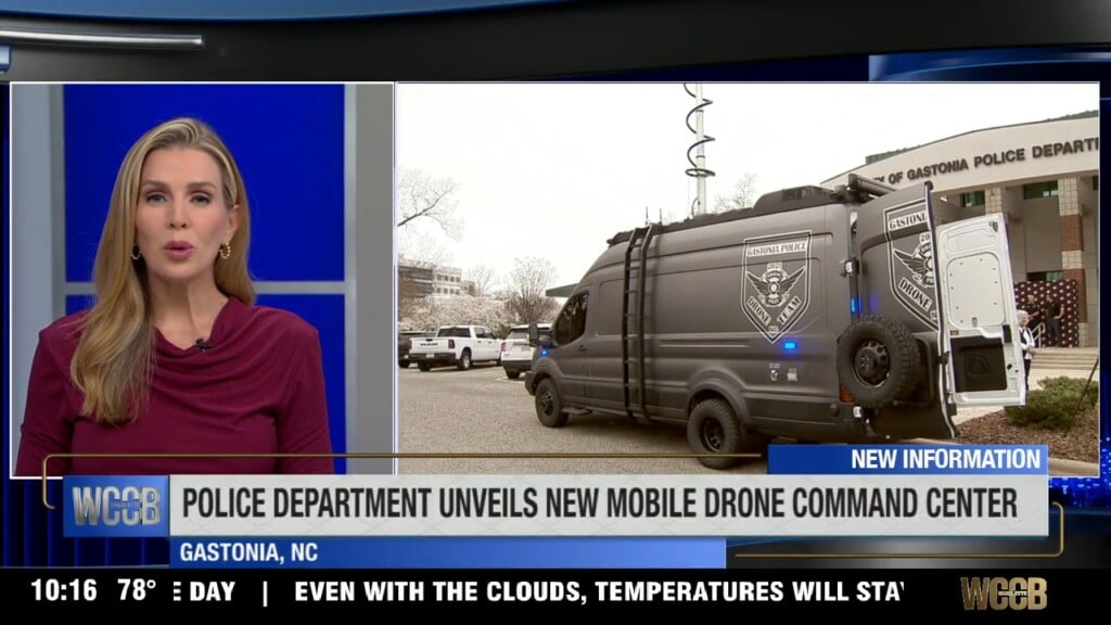 Gastonia Pd New Mobile Drone Command Center