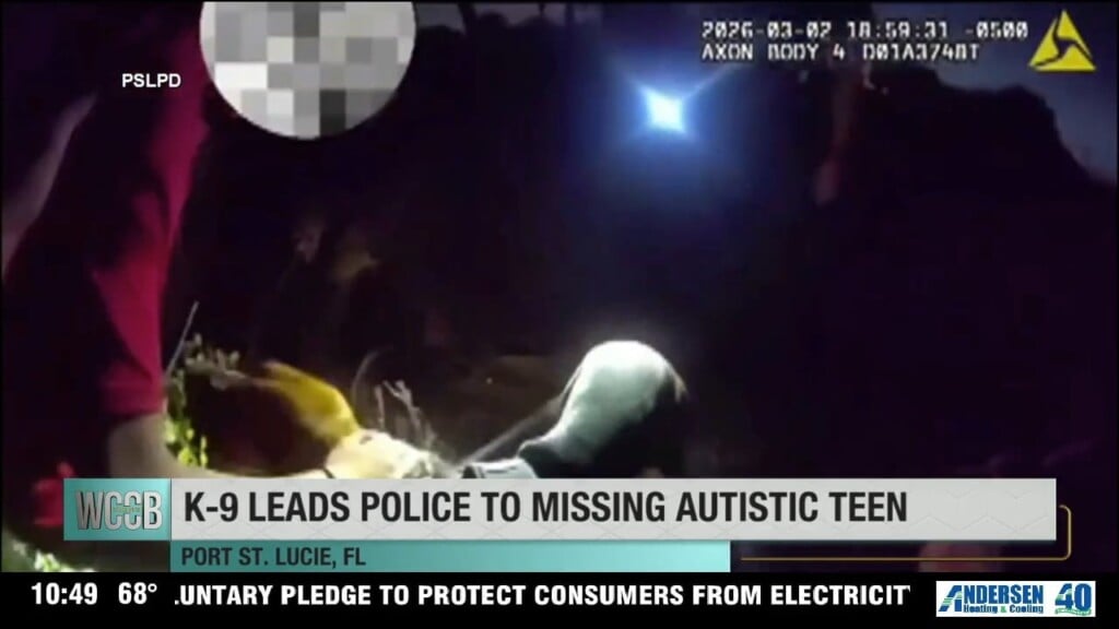 K 9 Leads Police To Missing Autistic Teen