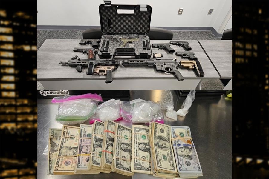 Monroe Police Seize Meth Guns In Suspected Drug Operation