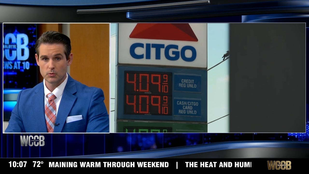 Gas prices hit record high under Trump