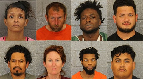 Mecklenburg County Mugshots April 12th