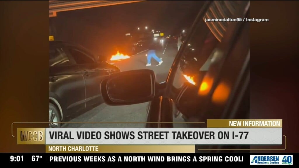 Video Shows I77 Street Takeover