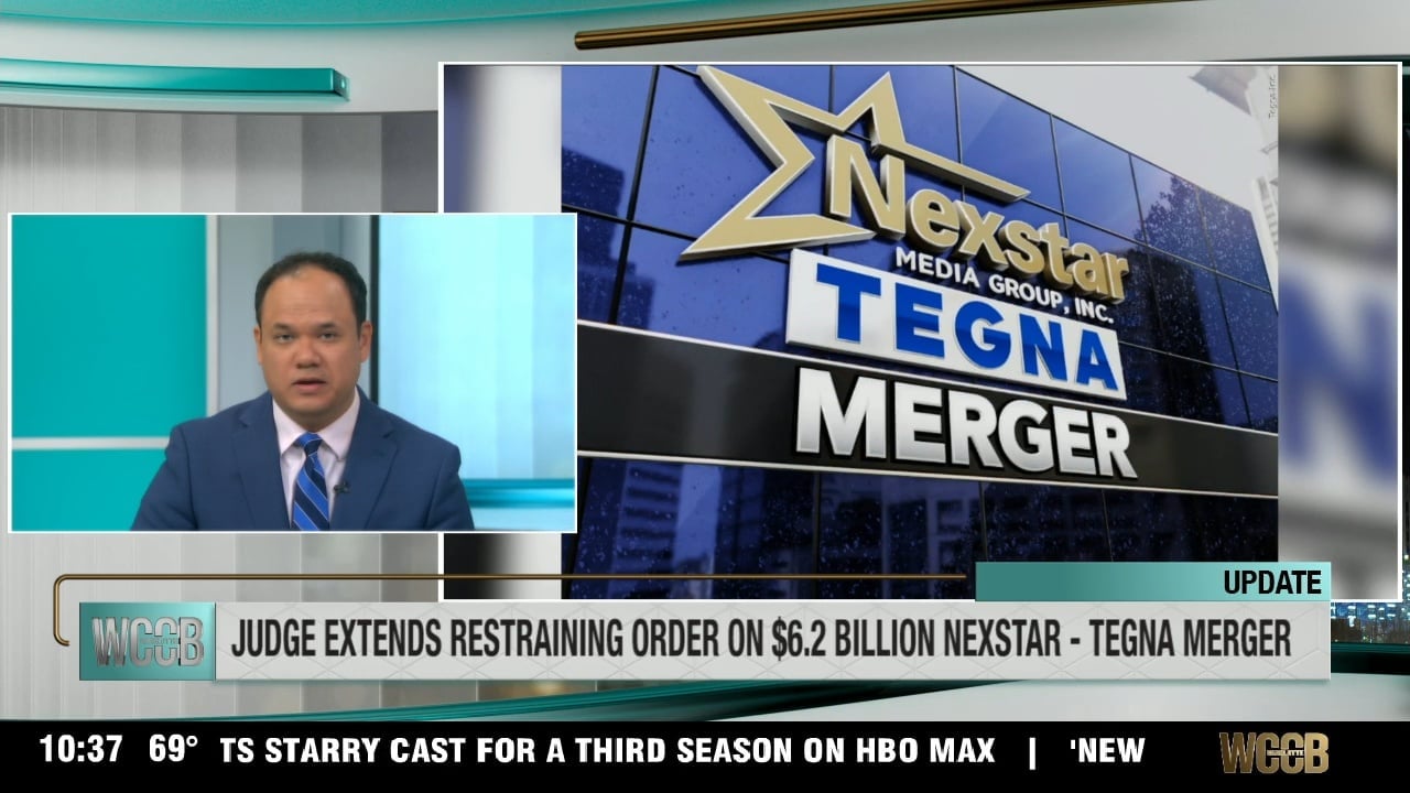 Judge extends restraining order on $6.2 billion Nexstar-Tegna merger