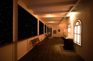 Exhibition Promenade Deck Starry Night Courtesy Of Titanic The Exhibition