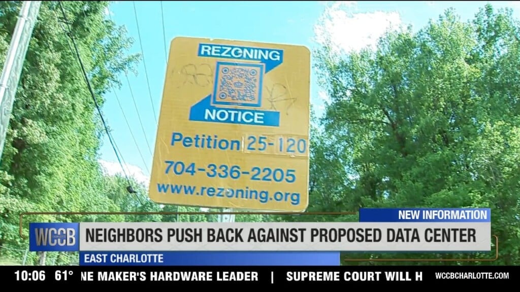 Thousands Oppose A Data Center In Residential East Charlotte