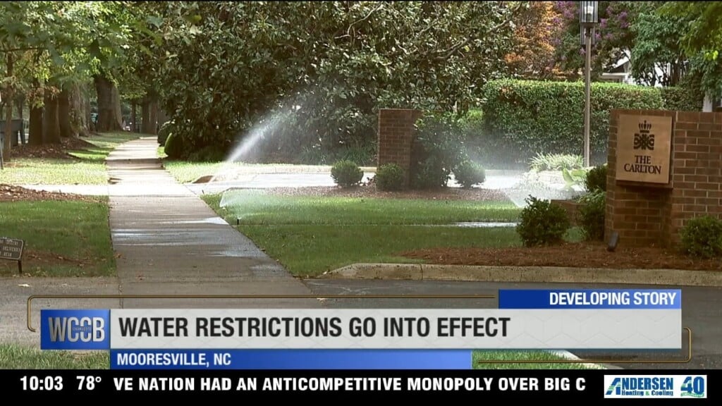 Water Restrictions Go Into Effect