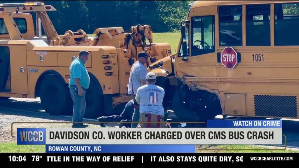 Davidson Co Worker Charged In Cms Bus Crash