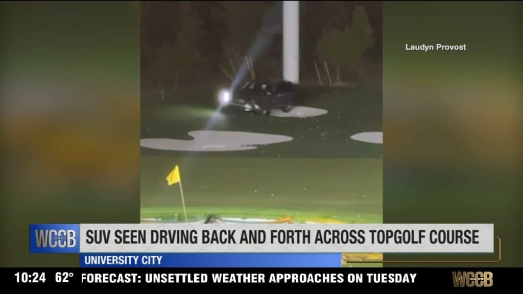 Suv On Topgolf Course
