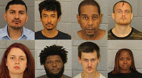Mecklenburg County Mugshots April 27th