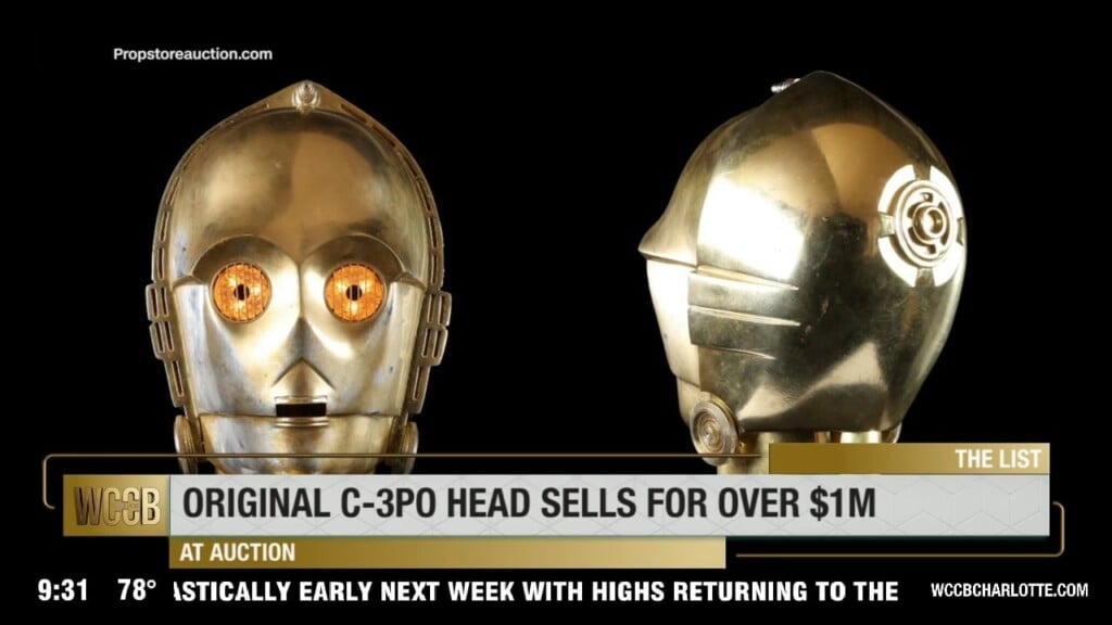 Original C 3po Head Sells For Over $1 Million At Auction