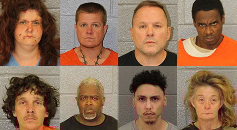 Mecklenburg County Mugshots April 13th