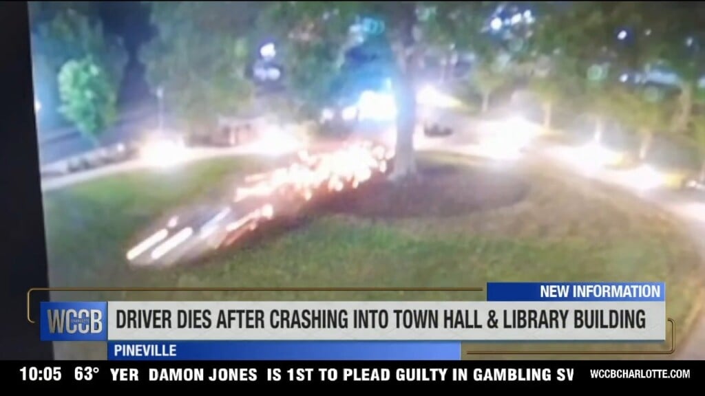 Driver Dies After Crashing Into Building In Pineville