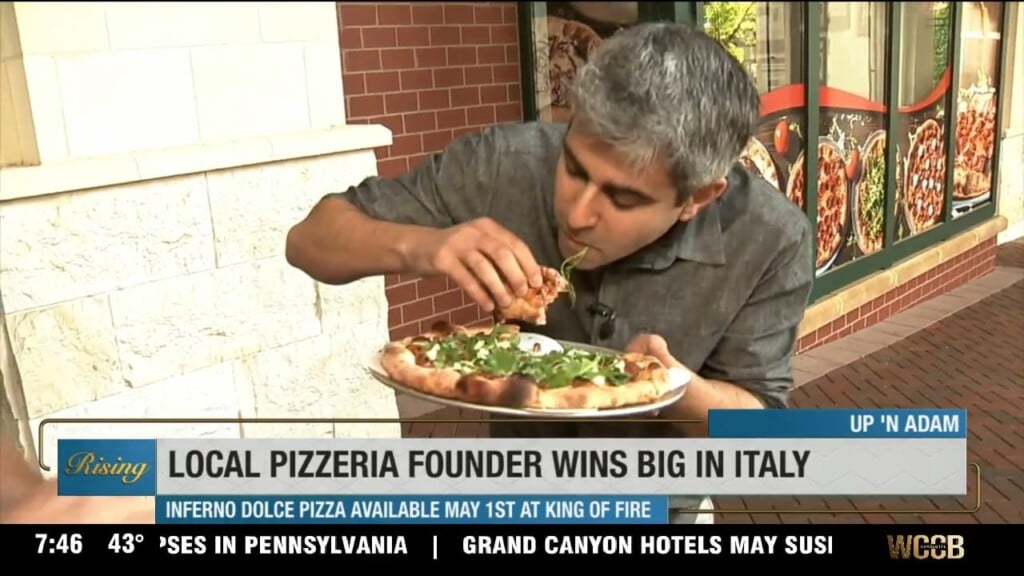 Up 'n Adam: King Of Fire Pizza Wins Big In Italy