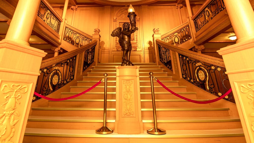 Exhibition Grand Staircase Courtesy Of Titanic The Exhibition