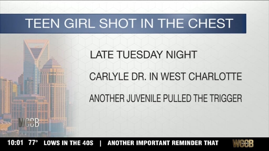 Teen Girl Shot In The Chest