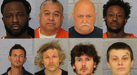 Mecklenburg County Mugshots April 7th