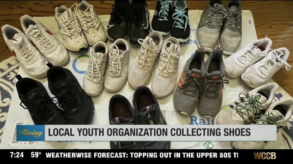 Local Youth Organization Collecting Shoes