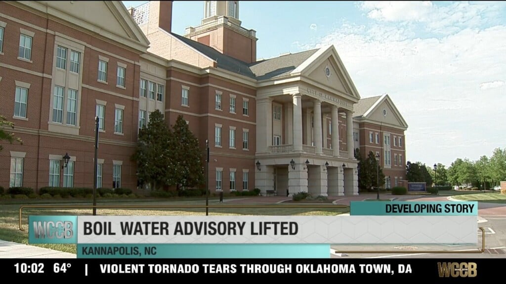 Boil Water Advisory Lifted In Kannapolis
