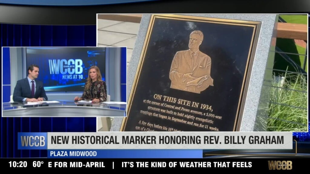 New Marker Honoring Rev. Billy Graham