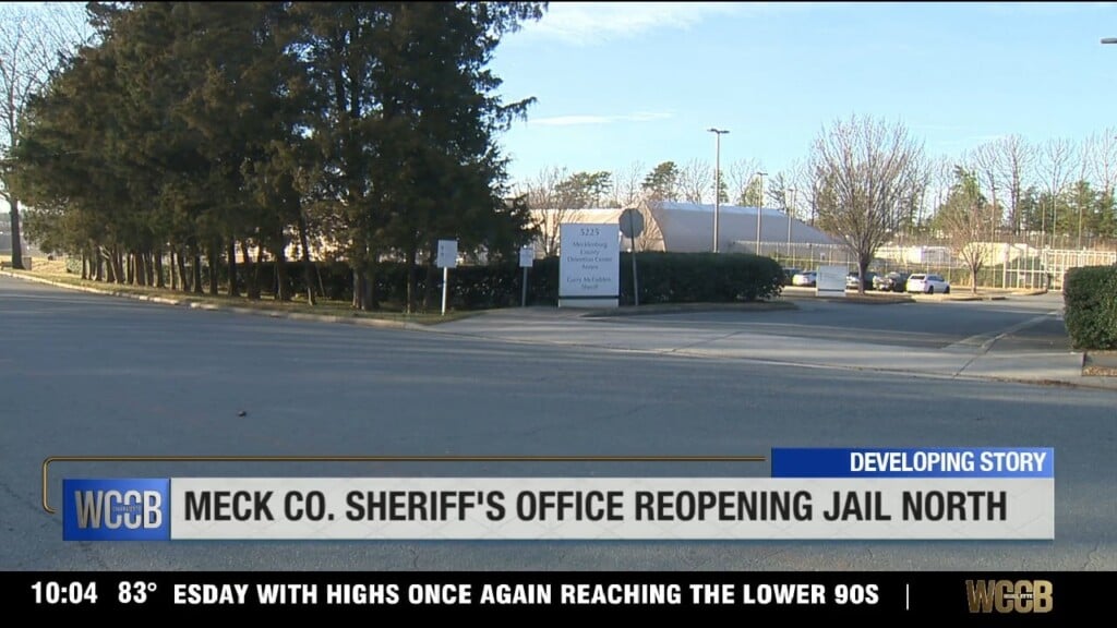 Meck Co Sheriff's Office Reopening Jail North