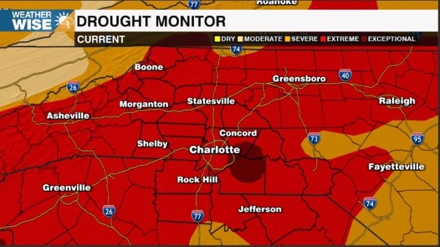 Rain and storms continuing through the afternoon - WCCB Charlotte
