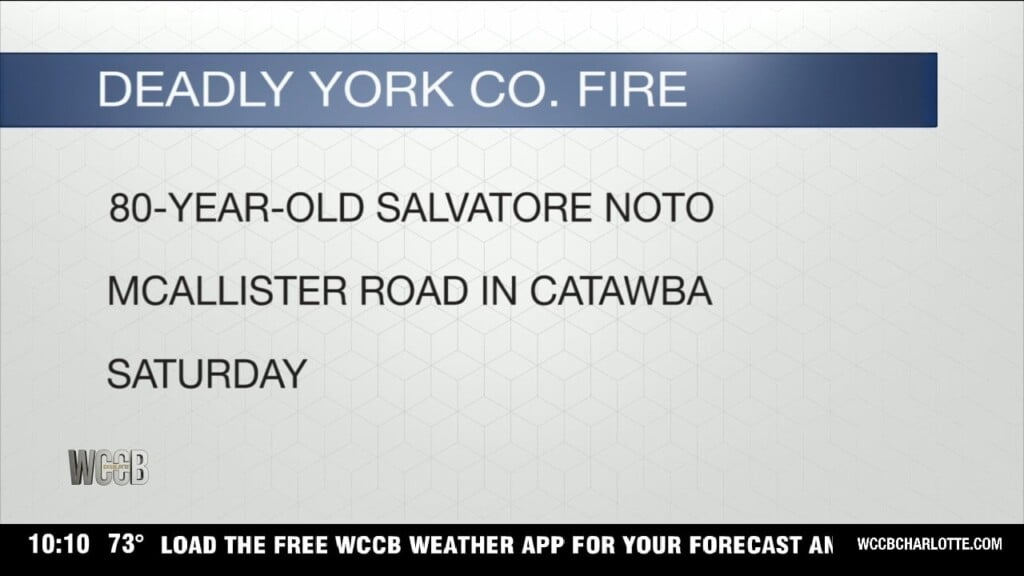 Deadly York Co. Fire