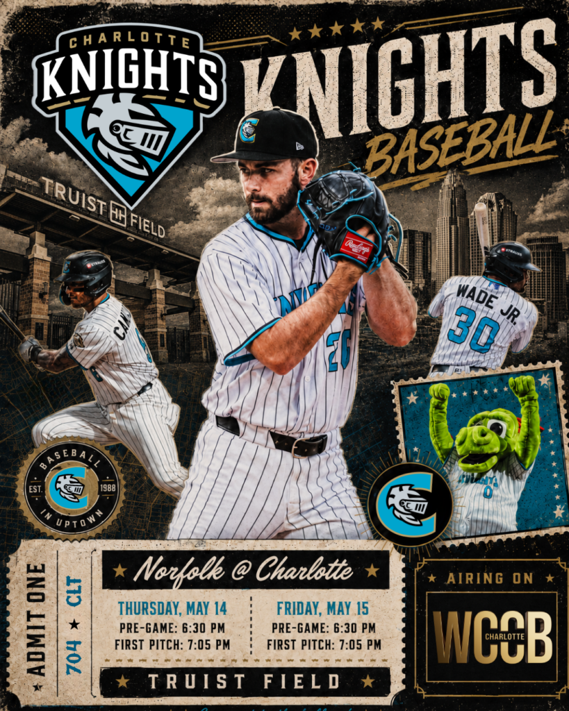 baseball Knights Social Graphic May 13