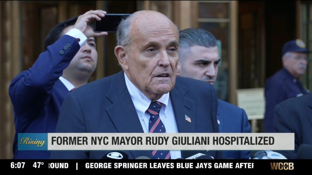 Former Nyc Mayor Hospitalized