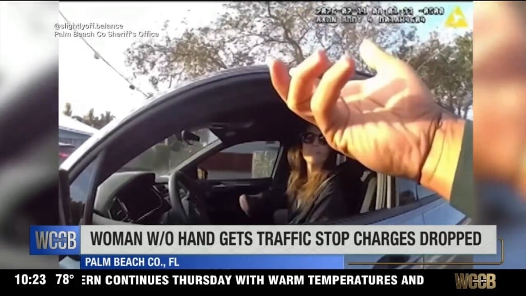 Woman Without Hand Gets Traffic Stop Charges Dropped
