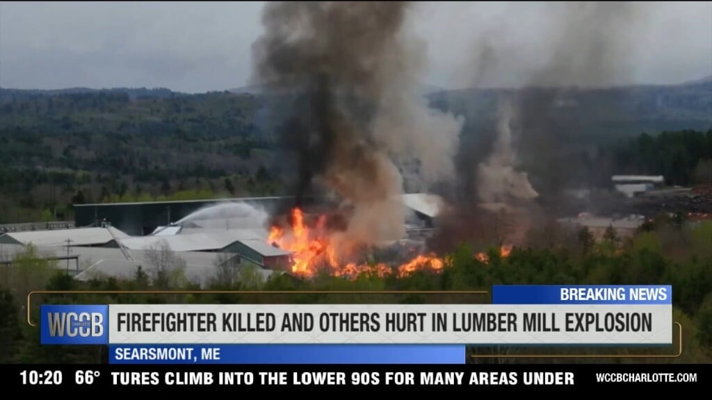 Firefighter Killed, Others Hurt In Lumber Mill Explosion