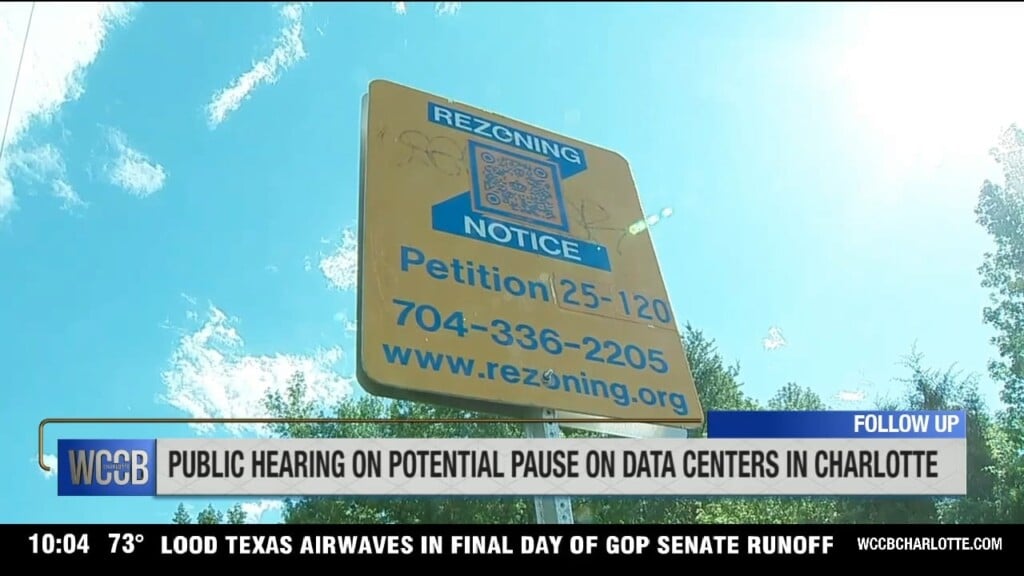 Public Hearing On Data Centers In Charlotte