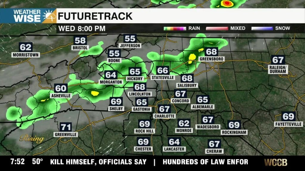 Sunny Skies With A Few Stray Showers Wednesday Evening