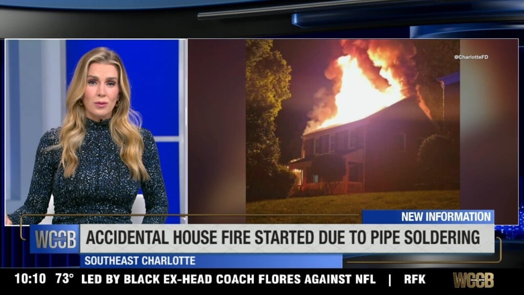 Accidental Fire Due To Pipe Soldering