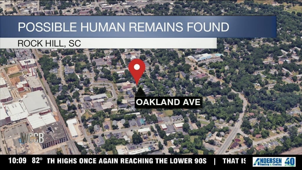 Possible Human Remains Found In Rock Hill