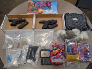 Wanted Criminal Arrested Firearm Narcotics Cash Seized