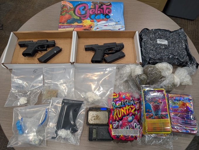 Wanted Criminal Arrested Firearm Narcotics Cash Seized