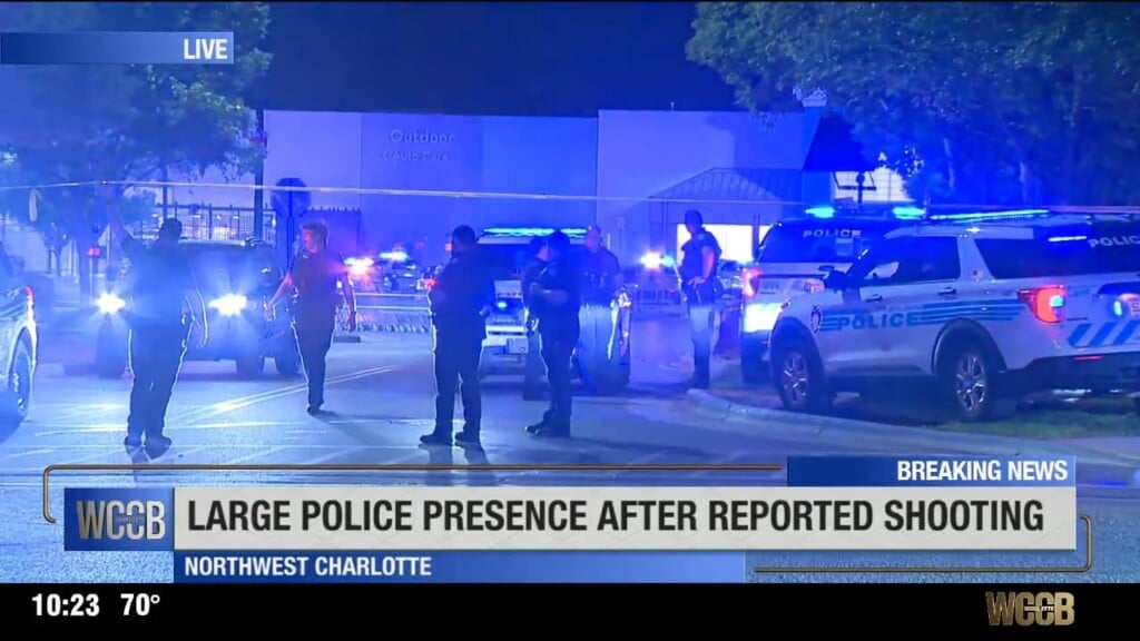 Large Police Presence At Walmart In Northwest Charlotte
