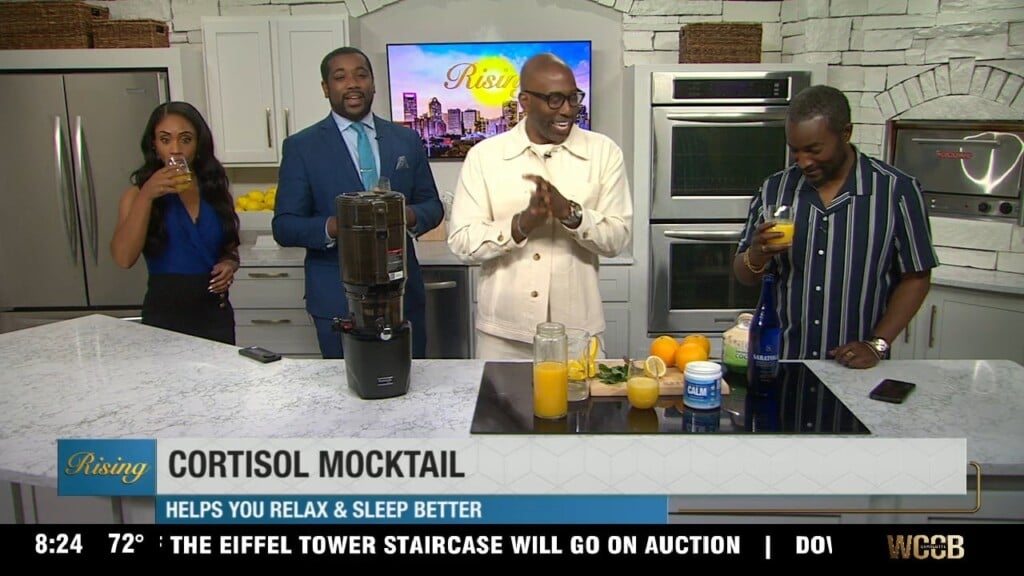 Wellness Wednesday: "the Juice Man" Relaxes Us With A Cortisol Mocktail