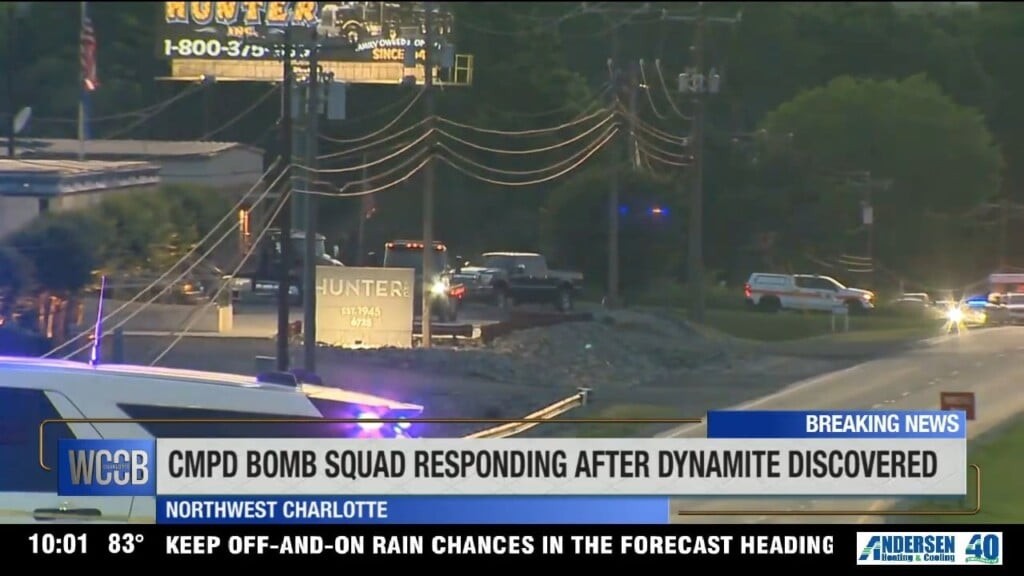 Cmpd Bomb Squad Responding After Dynamite Is Discovered