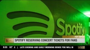 Spotify Reserving Concert Tickets For Fans