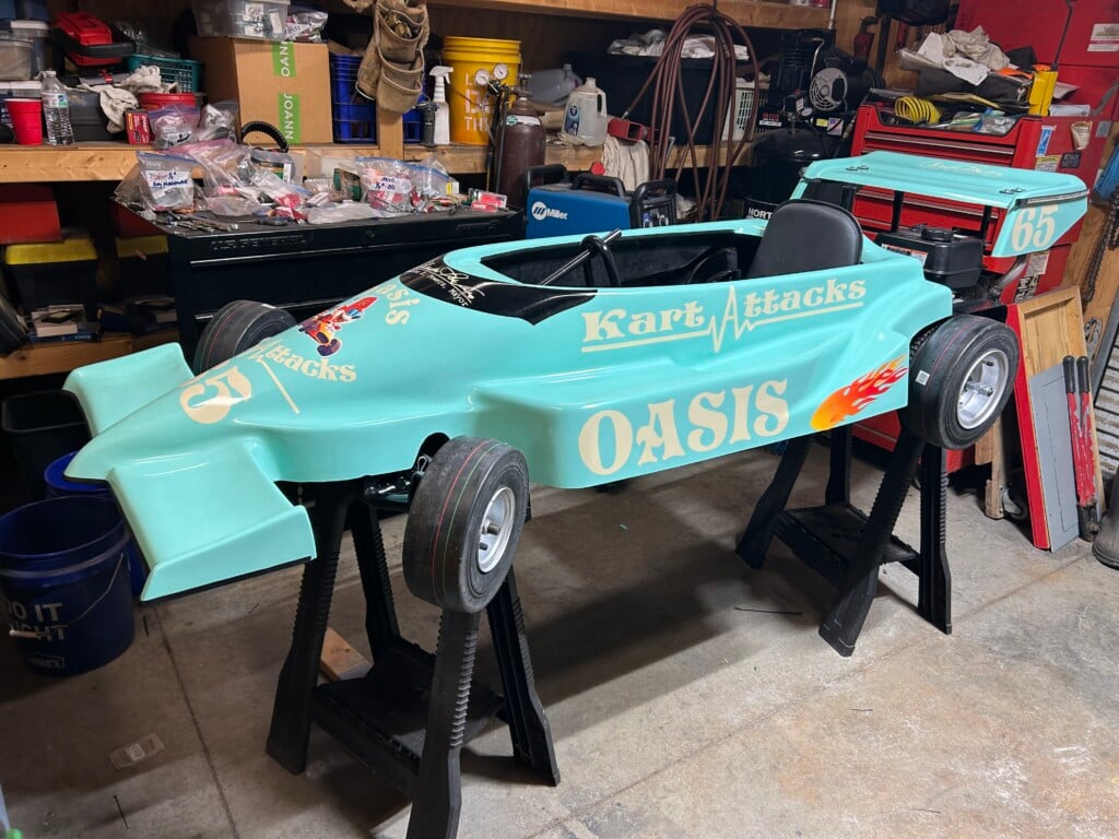 Side View Powers Kart