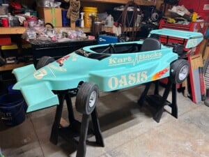 Side View Powers Kart