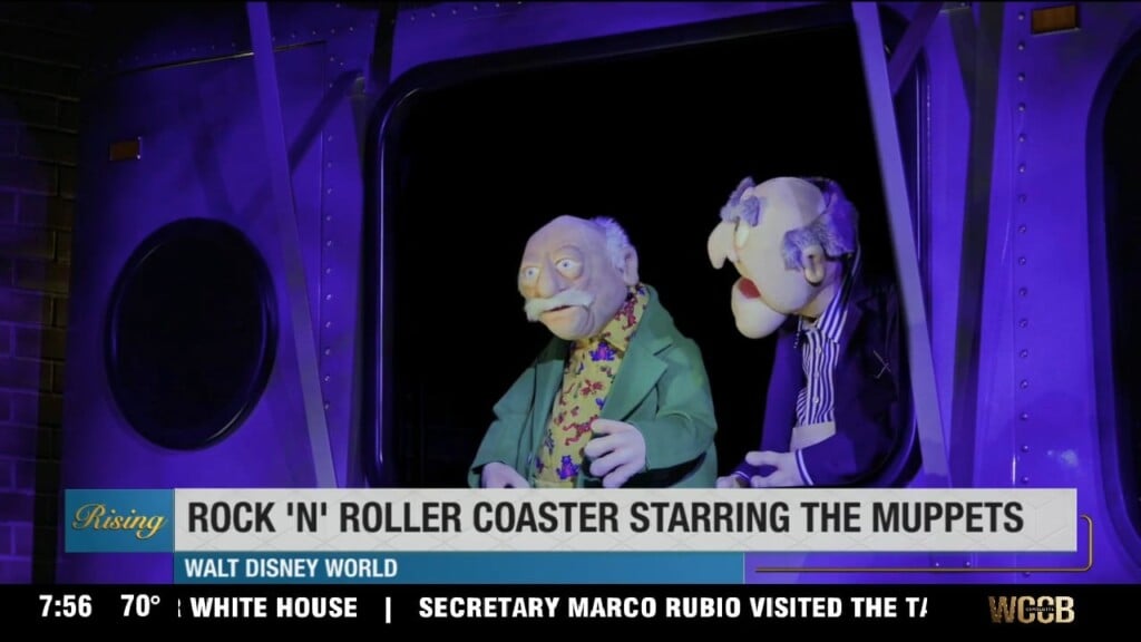 Adam Tries New Rock 'n' Roller Coaster Starring The Muppets