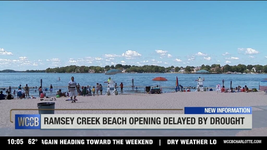 Ramsey Creek Beach Opening Delayed By Drought