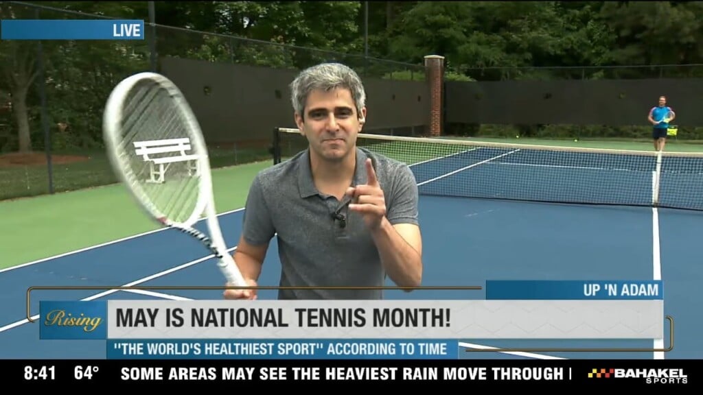 Up 'n Adam: National Tennis Month