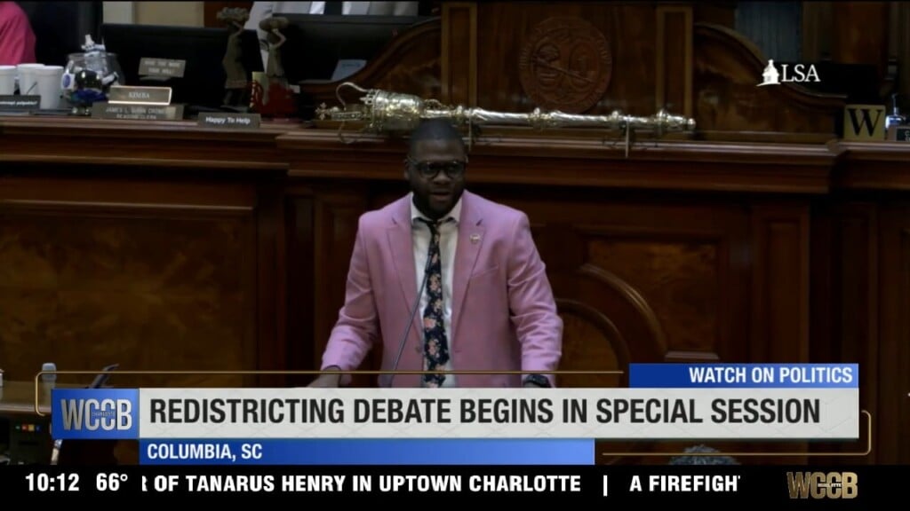 Sc Redistricting Debate Begins In Special Session