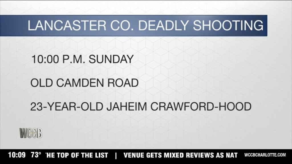 Lancaster Co. Deadly Shooting